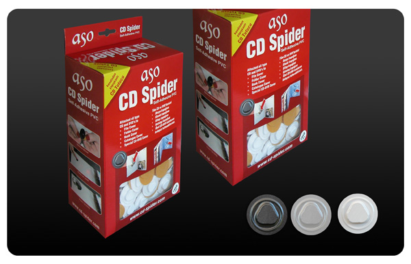 CD Clip Adhésif Plastique, porte cd, cd clip, centreur cd, clip tulipe, clip marguerite, Fixation CD